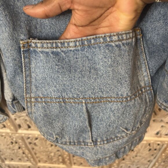 Vintage Unisex Sun Belt Denim Chore Coat Barn Field Work Jacket Size Large - Picture 2 of 13